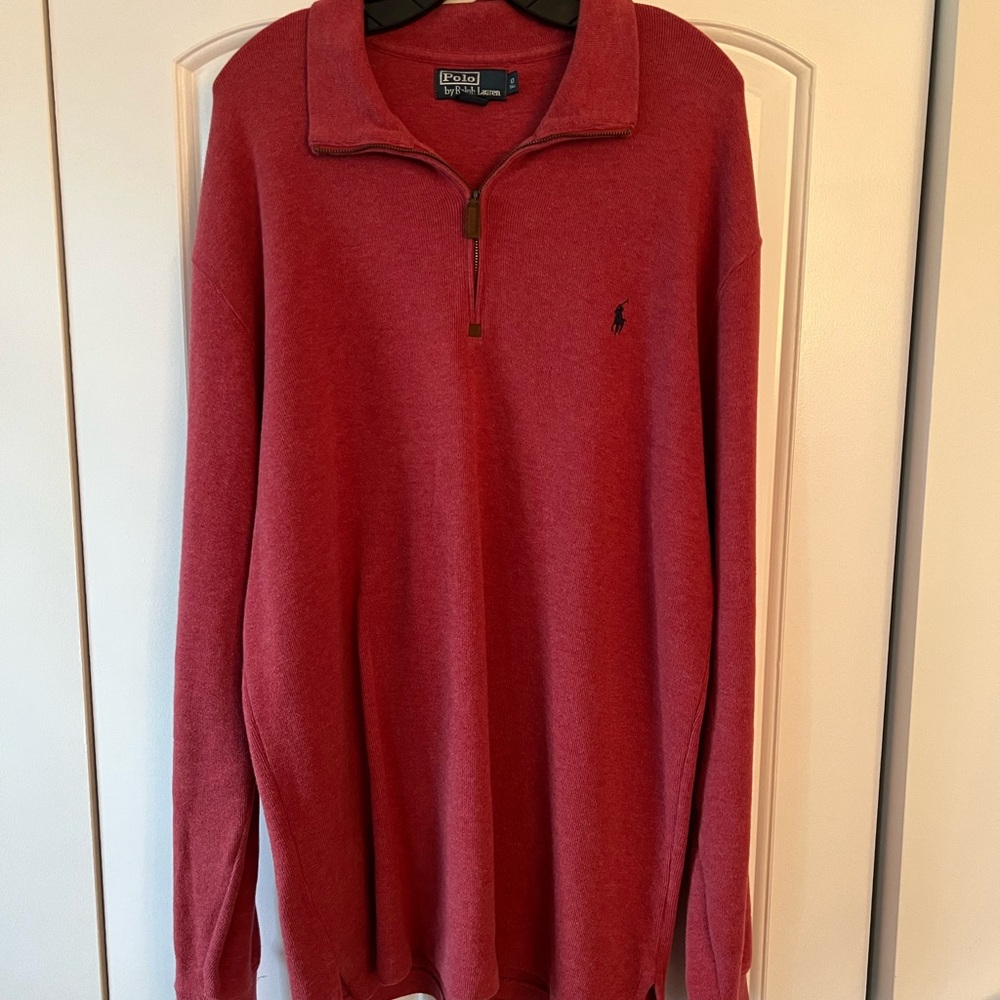 Ralph Lauren quarter zip sweater